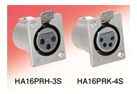 插頭插座 （小型法蘭型） HA16PRH-3S HA16PRK-4S