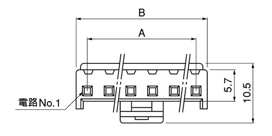 VH連結器（印刷基板用連結器）：相關圖像