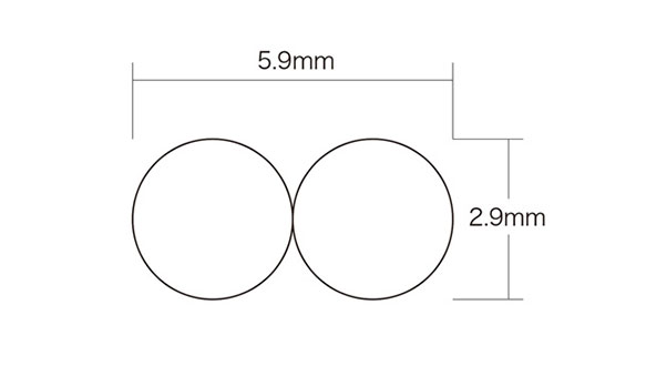 音訊電纜線（1m、黑） KM-A2-10K2：相關圖像