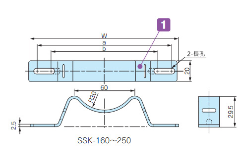 SSK型管安裝零件：相關圖像