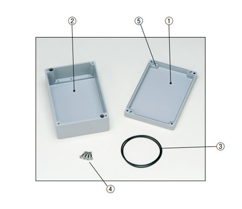 BDN型防水防塵鋁壓鑄箱：相關圖像
