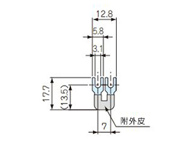 尺寸圖(SBR70-2P)