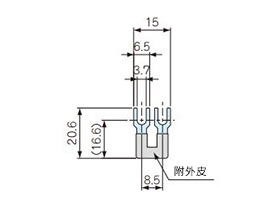 尺寸圖(SBR85-2P)