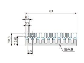 尺寸圖(SBR85-10P)