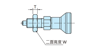 NDXN-W-ASUS、NDXN-AW-ASUS（單螺帽）尺寸圖