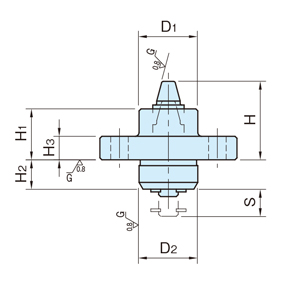 彈簧銷（高精度型）（CP710-A、CP710-B） ＣＰ710-Ａ尺寸圖