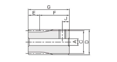 平齒輪 SS S3T尺寸圖