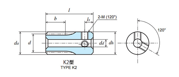 K2型的尺寸圖