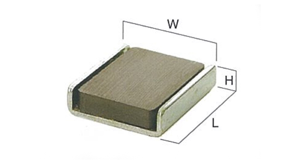 保護蓋磁鐵　方型（L型）尺寸圖
