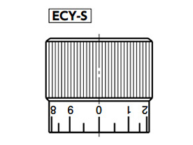 ECY-S（附刻度）形狀圖
