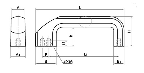 UKF-A（雙邊）的形狀圖