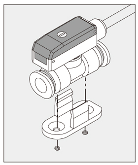 小型壓力感應器 負壓用 接頭型 感應器頭 小型壓力感應器的固定（接頭型）