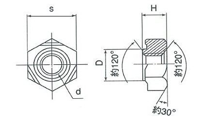 六角焊接（焊接）螺帽 1A型（附導引部）：相關圖像