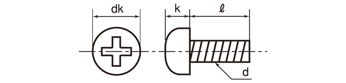 聚碳酸酯 附十字孔（+）盆頭小螺絲：相關圖像