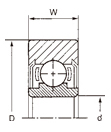 A、AS 鋼製軸承 尺寸圖4