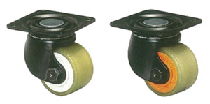 重型100HB-P軌道型重量用附滾輪軸承 特殊合成樹脂車輪 產品規格相關圖像2