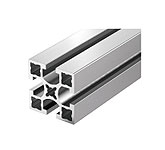 鋁擠型8系列 正方形 40×40mm 1列溝 4面溝