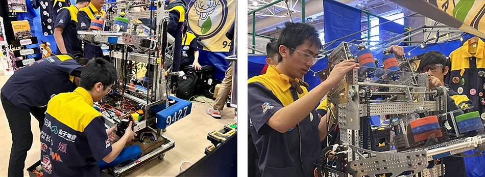 台灣三住零件成團隊後盾