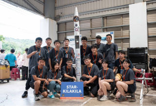 學子自製火箭 啟動台灣航太力量